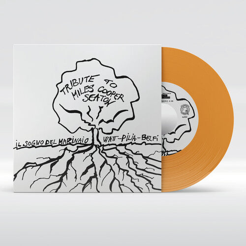 Il Sogno Del Marinaio: A Tribute to Miles Cooper Seaton - Transparent Orange - VINYL LP "VINYLBADGES"