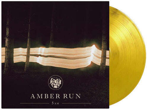 Amber Run: 5AM - Limited 180-Gram Yellow & Black Marble Colored Vinyl - VINYL LP "VINYLBADGES"