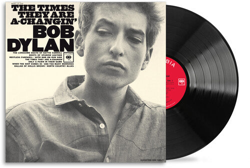 Bob Dylan: The Times They Are A-Changin - VINYL LP "VINYLBADGES"