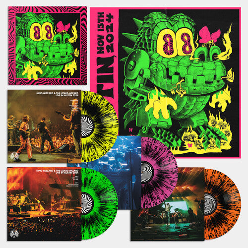 King Gizzard and the Lizard Wizard: KING GIZZARD - LIVE IN AUSTIN '24 - VINYL LP "VINYLBADGES"