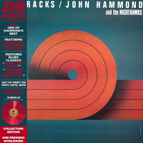 John Hammond & the Nighthawks: Hot Tracks - Red - VINYL LP "VINYLBADGES"