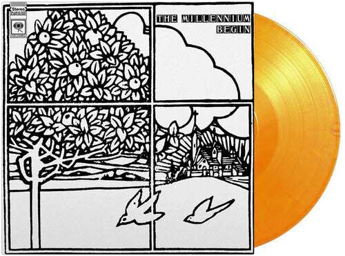 The Millennium: Begin - Limited 180-Gram Yellow & Orange Marble Colored Vinyl - VINYL LP "VINYLBADGES"