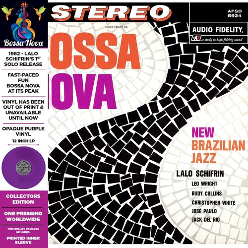 Bossa Nova: New Brazilian Jazz - OPAQUE PURPLE - VINYL LP "VINYLBADGES"