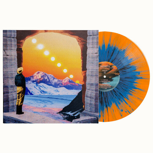 True North: Either Way, the Sun's Exploding - Orange/Blue - VINYL LP "VINYLBADGES"