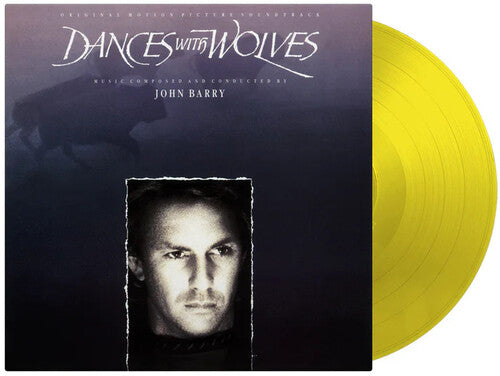 John Barry: Dances With Wolves (Original Soundtrack) - Limited 180-Gram Translucent Yellow Colored Vinyl - VINYL LP "VINYLBADGES"