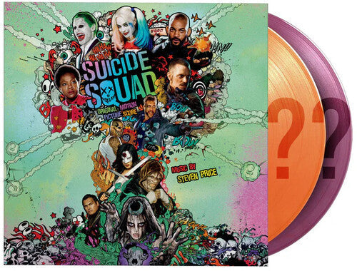 Steven Price: Suicide Squad (Original Soundtrack) - Limited Gatefold 180-Gram 'Random Surprise' Colored Vinyl - VINYL LP "VINYLBADGES"