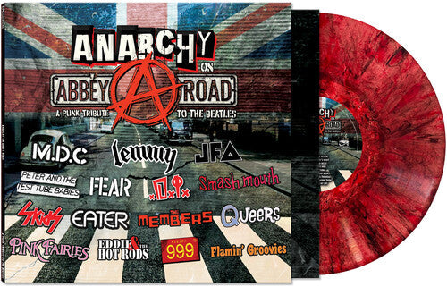 Various Artists: Anarchy On Abbey Road - A Punk Tribute To The Beatles (Var Artists) - VINYL LP "VINYLBADGES"