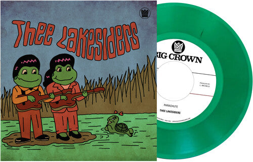 Thee Lakesiders: Parachute b/w Parachute - Instrumental - Green - VINYL LP "VINYLBADGES"