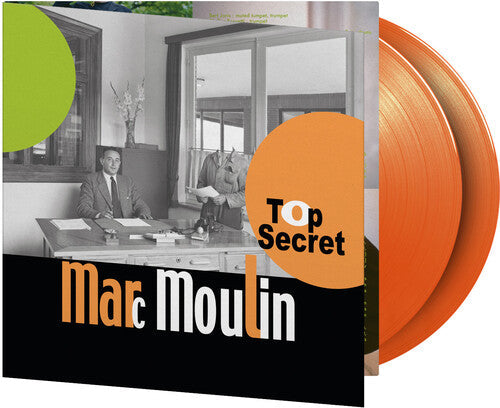 Marc Moulin: Top Secret - Limited & Expanded, Gatefold 180-Gram Orange Colored Vinyl - VINYL LP "VINYLBADGES"