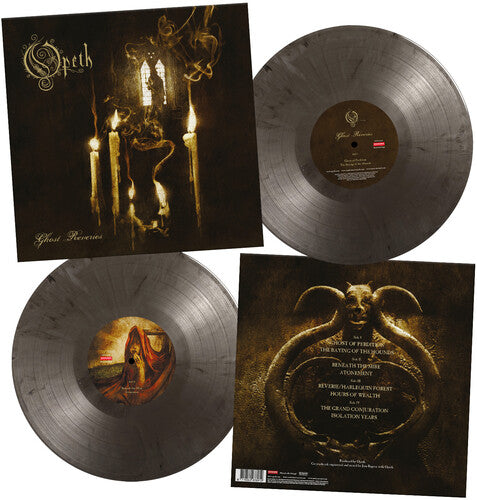 Opeth: Ghost Reveries - Limited 180-Gram Black & Silver Marble Colored Vinyl with Poster - VINYL LP "VINYLBADGES"