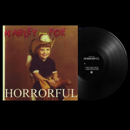 Harley Poe: Horrorful - VINYL LP "VINYLBADGES"