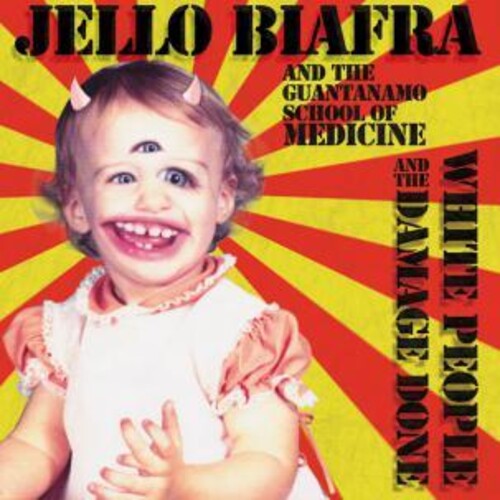 Jello Biafra: White People & The Damage Done - White - VINYL LP "VINYLBADGES"