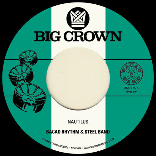 Bacao Rhythm & Steel Band: Nautilus B/W Maria Tambien - VINYL LP "VINYLBADGES"