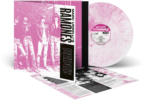 Various Artists: Marc Urselli's Ramones (Redux) (Various Artists) - Pink/White - VINYL LP "VINYLBADGES"
