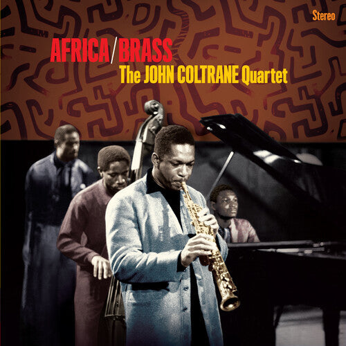 John Coltrane Quartet: Africa/Brass - Limited 180-Gram Red Colored Vinyl with Bonus Tracks - VINYL LP "VINYLBADGES"