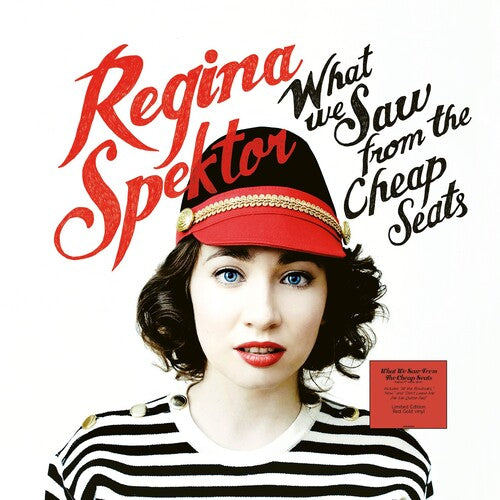 Regina Spektor: What We Saw From The Cheap Seats (Translucent Red LP) - VINYL LP "VINYLBADGES"