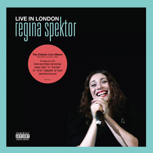 Regina Spektor: Live in London (Curacao Blue 2LP) - VINYL LP "VINYLBADGES"