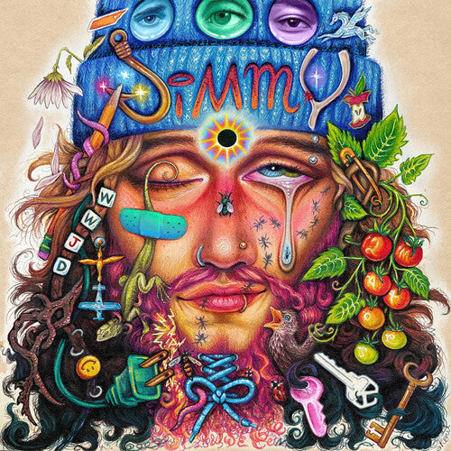 Briston Maroney: JIMMY (seablue colored vinyl) - VINYL LP "VINYLBADGES"