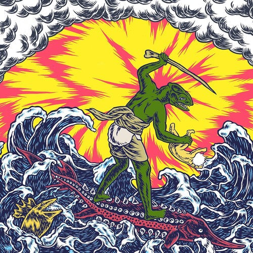King Gizzard and the Lizard Wizard: Teenage Gizzard - Eco Green - VINYL LP "VINYLBADGES"