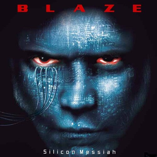Blaze Bayley: Silicon Messiah - 25th Anniversary Edition Red & Blue Vinyl - VINYL LP "VINYLBADGES"