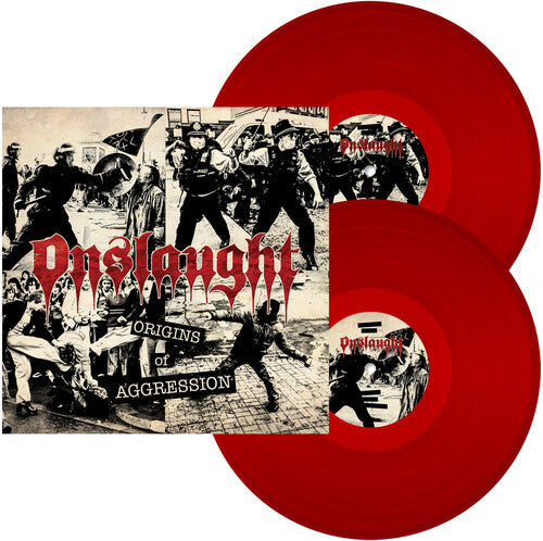 Onslaught: ORIGINS OF AGGRESSION - VINYL LP "VINYLBADGES"