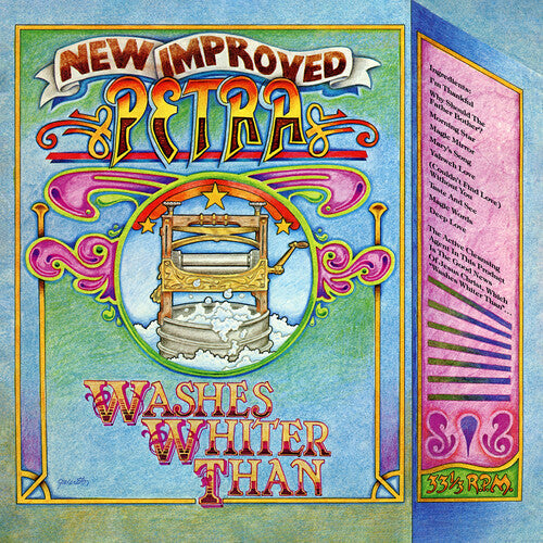 Petra: Washes Whiter Than - Blue Splatter - VINYL LP "VINYLBADGES"