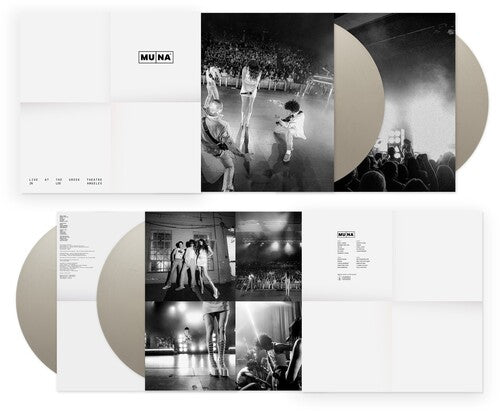 Muna: Live at the Greek Theatre in Los Angeles - Silver - VINYL LP "VINYLBADGES"