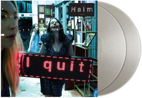 HAIM: I Quit    (LP includes two 140-gram metallic silver vinyl) - VINYL LP "VINYLBADGES"
