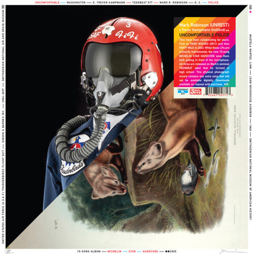 Uncomfortable Police: Michelin Star Hardcore - VINYL LP "VINYLBADGES"