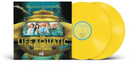 Various Artists: The Life Aquatic With Steve Zissou O.S.T.  [Canary Yellow 2 LP] - VINYL LP "VINYLBADGES"
