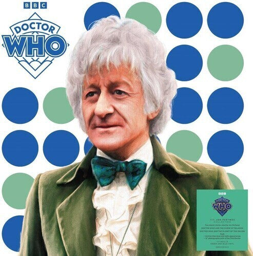Doctor Who: Jon Pertwee Collection - 4LP Boxset on 140-Gram Green & Blue Colored Vinyl - VINYL LP "VINYLBADGES"