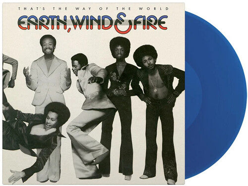 Earth Wind & Fire: That's The Way Of The World - Limited Gatefold 180-Gram Translucent Blue Colored Vinyl - VINYL LP "VINYLBADGES"