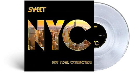 Sweet: New York Connection - Crystal Clear - VINYL LP "VINYLBADGES"