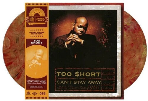 Too $hort: Can't Stay Away - VINYL LP "VINYLBADGES"