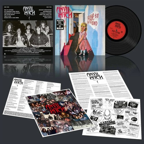 Anvil Bitch: Rise To Offend - VINYL LP "VINYLBADGES"
