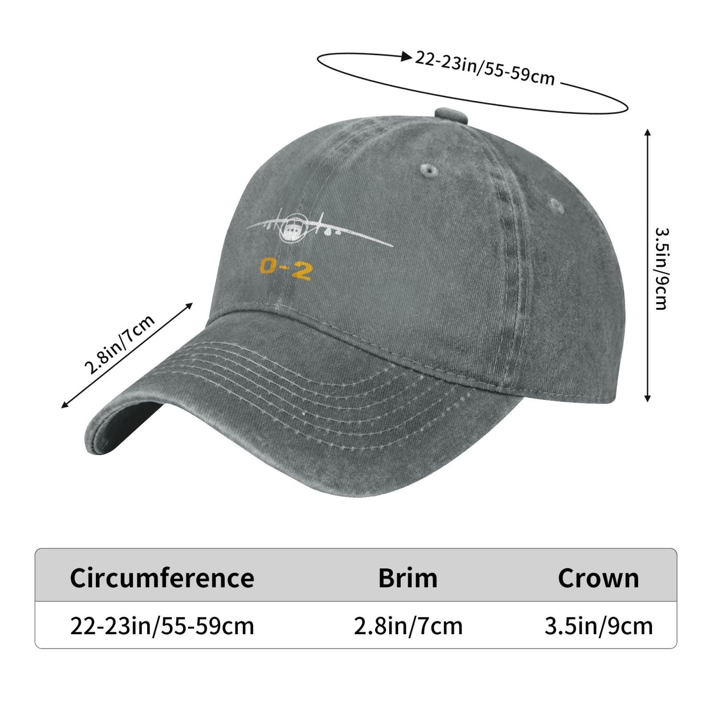 O-2 Printing unisex baseball cap adjustable hats Outdoor leisure hat veteran gift