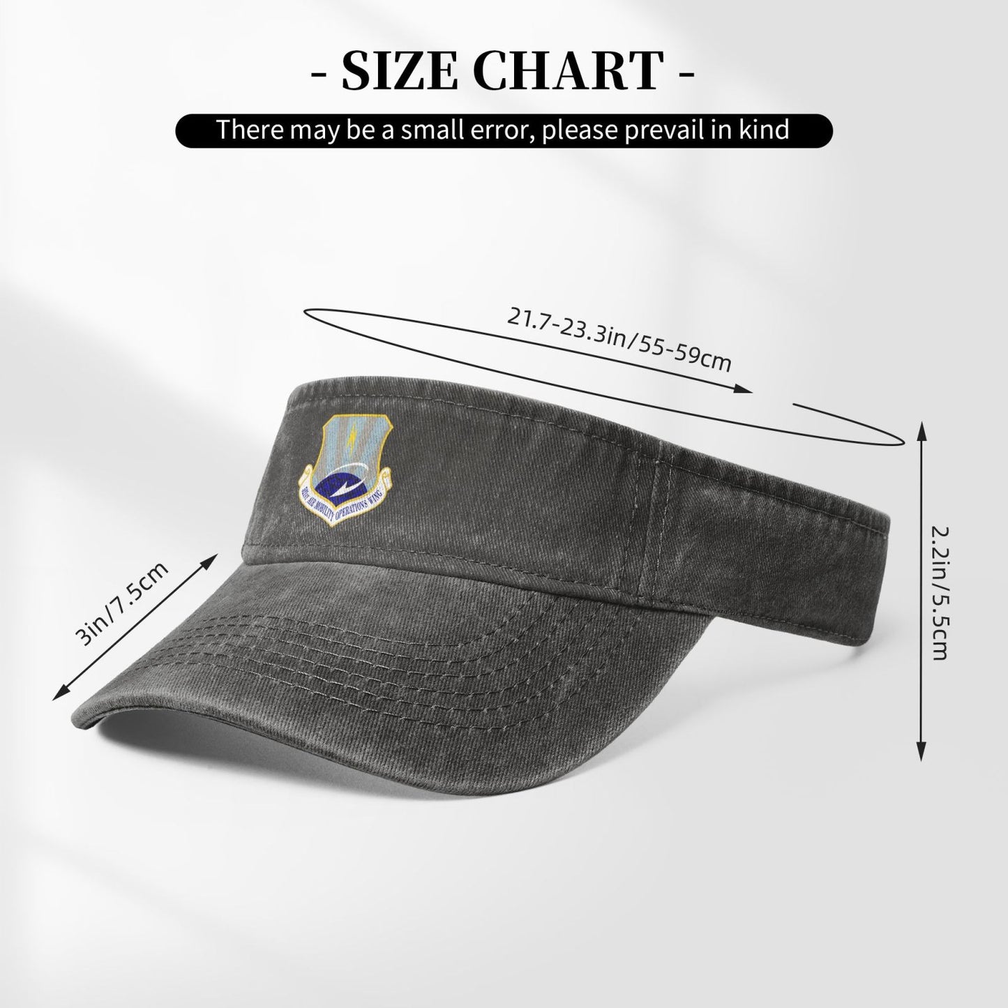 521st Air Mobility Operations Wing Printing adjustable Empty Top Baseball Sun Cap unisex outdoor sport hat veterans gift