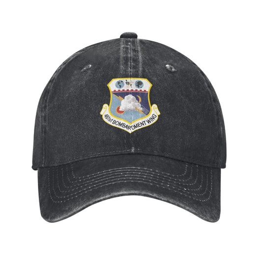 461st Bombardment Wing Printing unisex baseball cap adjustable cap veteran gift