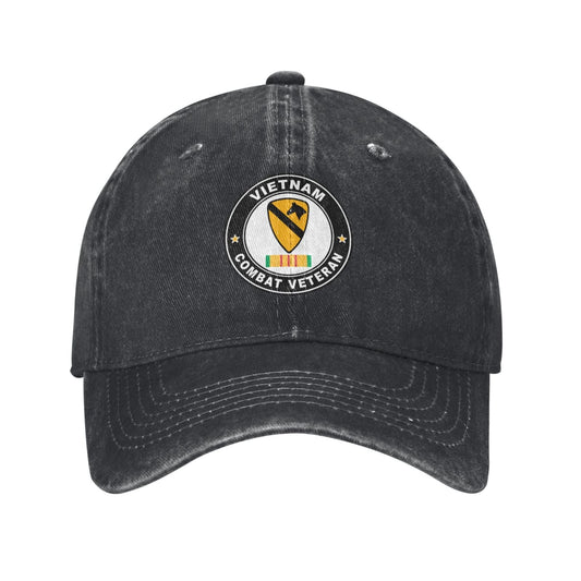 1st Cavalry Division Printed unisex baseball cap adjustable cap outdoor sunshade trucker hat