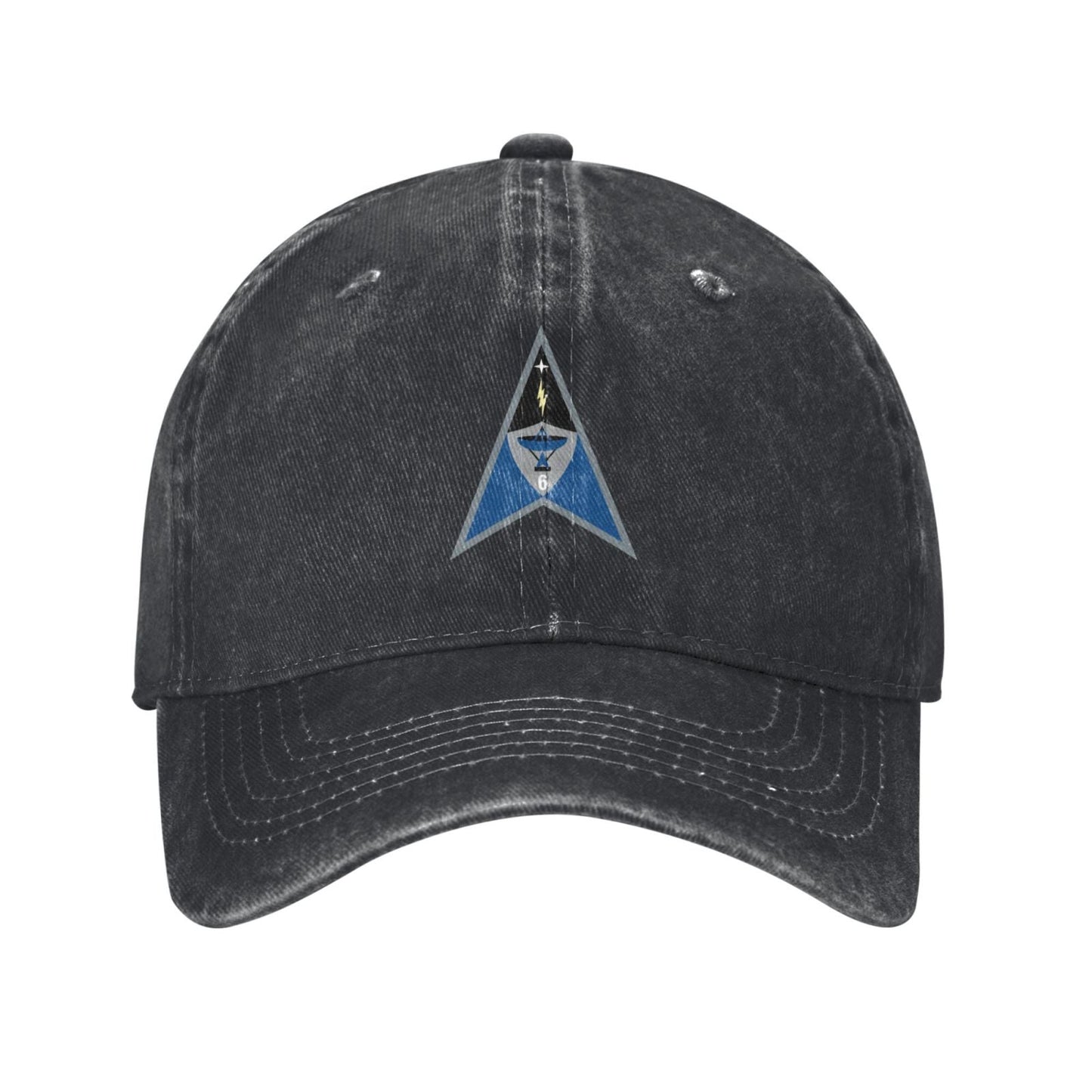 Space Delta 6 Emblem Printing unisex baseball cap adjustable cap veteran gift