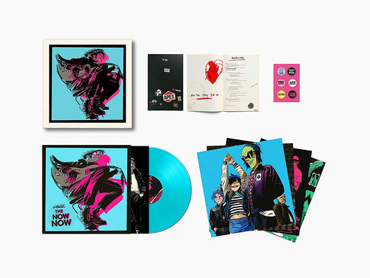 GORILLAZ The Now Now Deluxe Box Set Vinyl LP Box Set 2018 - VINYL LP "VINYLBADGES"