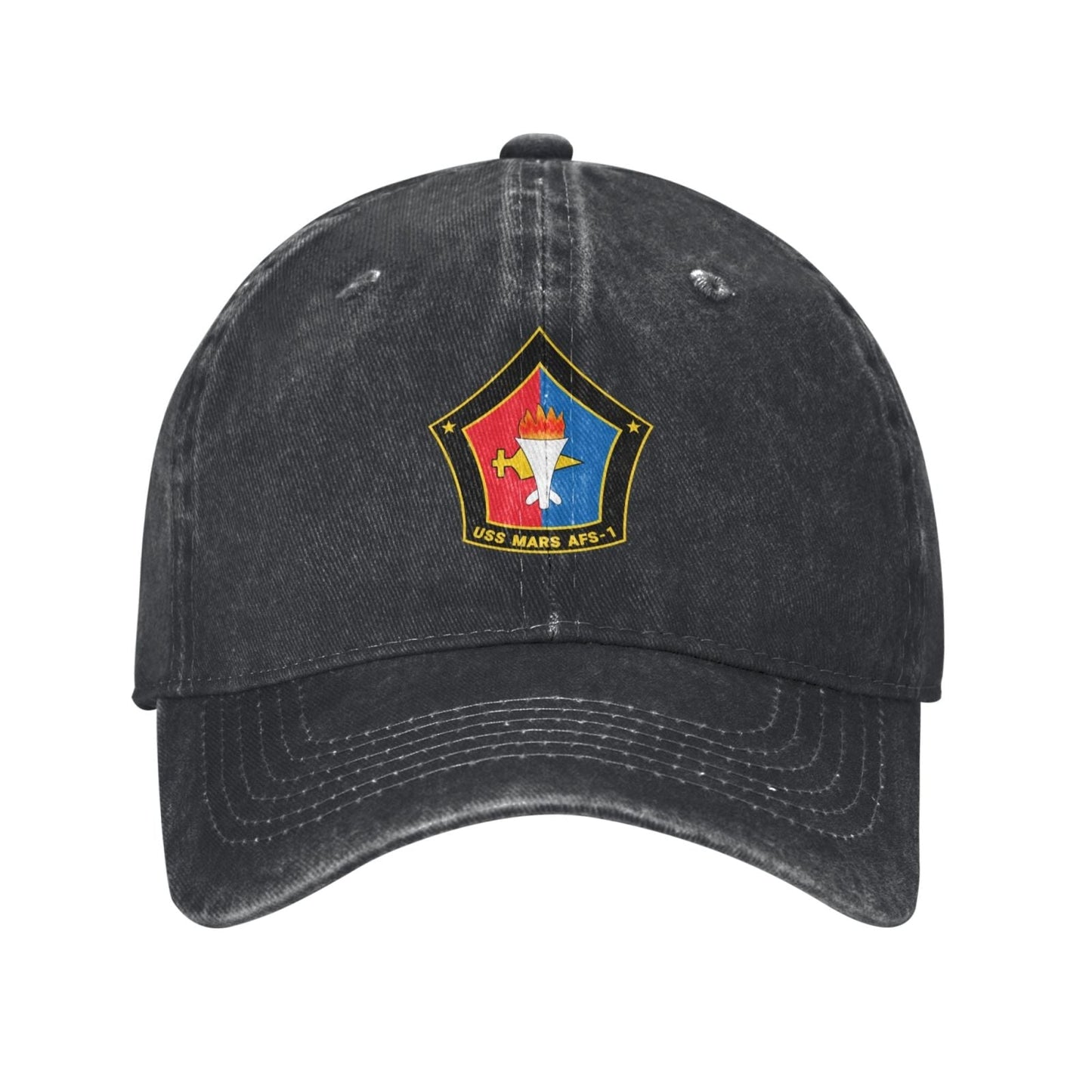 USS Mars Afs-1 Printing unisex baseball cap adjustable hats veteran gift
