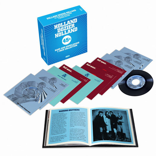 HOLLAND DOZIER HOLLAND RARE 45S 7INCH VINYL SINGLES NEW 2014 BOX SET - VINYL LP "VINYLBADGES"