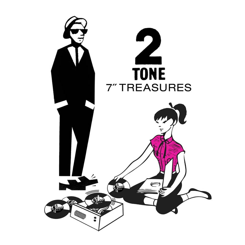 Two Tone Treasures 7" Vinyl Singles Box Set Edition 2019 - VINYL LP "VINYLBADGES"