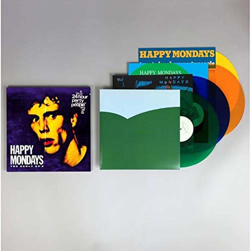 Happy Mondays The Early EPs Vinyl EP Box Set 2019 - VINYL LP "VINYLBADGES"