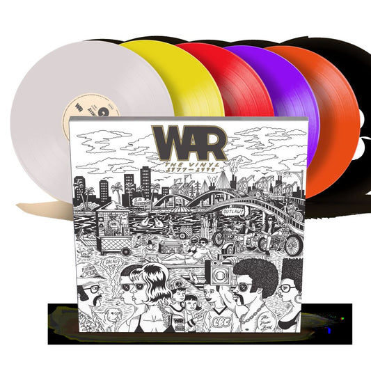 WAR The Vinyl 1977-1994 Vinyl Box Set Multi-Coloured Black Friday 2024 - VINYL LP "VINYLBADGES"