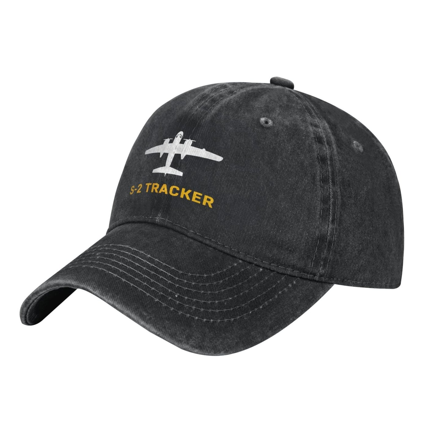 S-2 Tracker  Printing unisex baseball cap adjustable hats Outdoor leisure hat veteran gift