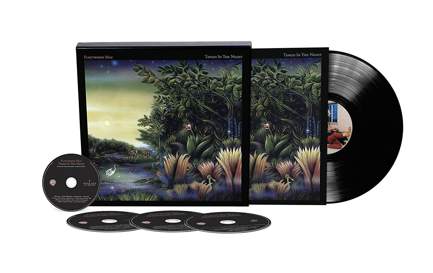 FLEETWOOD MAC Tango In The Night DELUXE 3CD+DVD+LP Vinyl Box Set 2017 - VINYL LP "VINYLBADGES"