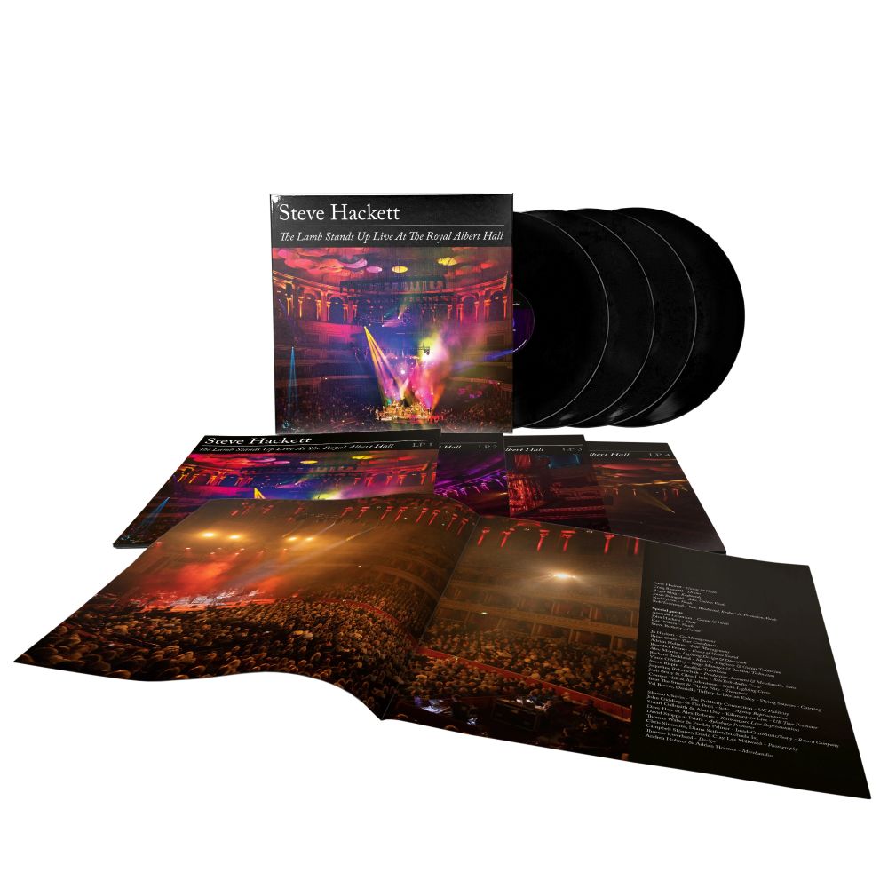 Steve Hackett The Lamb Stands Up Live At The Royal Albert Hall Vinyl LP Box Set 2025 - VINYL LP "VINYLBADGES"