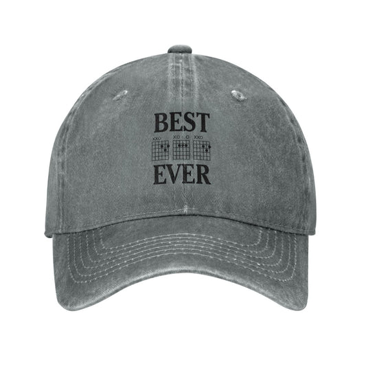 Best Dad Ever Printing unisex baseball cap adjustable hats Outdoor leisure hat trucker cap